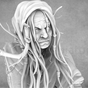 Tales Of Bayun | Swamp Witch Miniatures | Lord of the Print