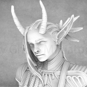 Elf Miniatures | Female Elf Warrior | Fighter | Toydoy