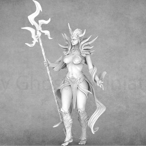 Xenolia, The Sorcerer | Super detailed 32mm fantasy miniatures | Mystic Makers Miniatures