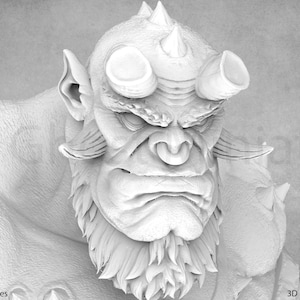 Figurines de démons fantastiques | Miniatures de l&#39;aube