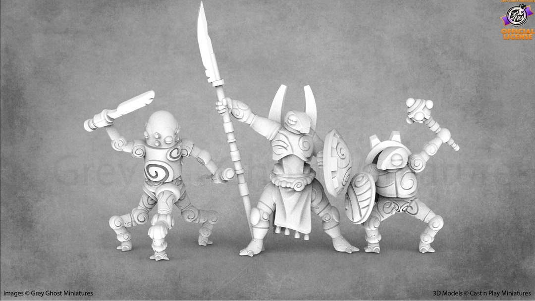 Fantasy Construct Miniatures | Cast N Play - Etsy