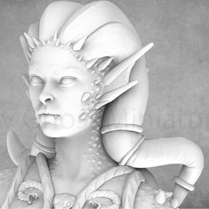 Swamp Queen Miniatures | Serpentine | Swamp Monsters | White Werewolf Tavern