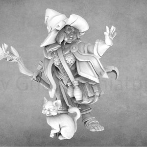 Halfling Wizard | Halfling Miniatures | Bite The Bullet
