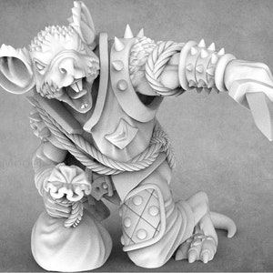 Resin Micefolk Bandit Miniatur - Epic Miniatures