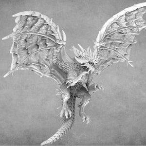 Resin Fantasy Dragon Miniatures: Cyclops & Cactus Dragon