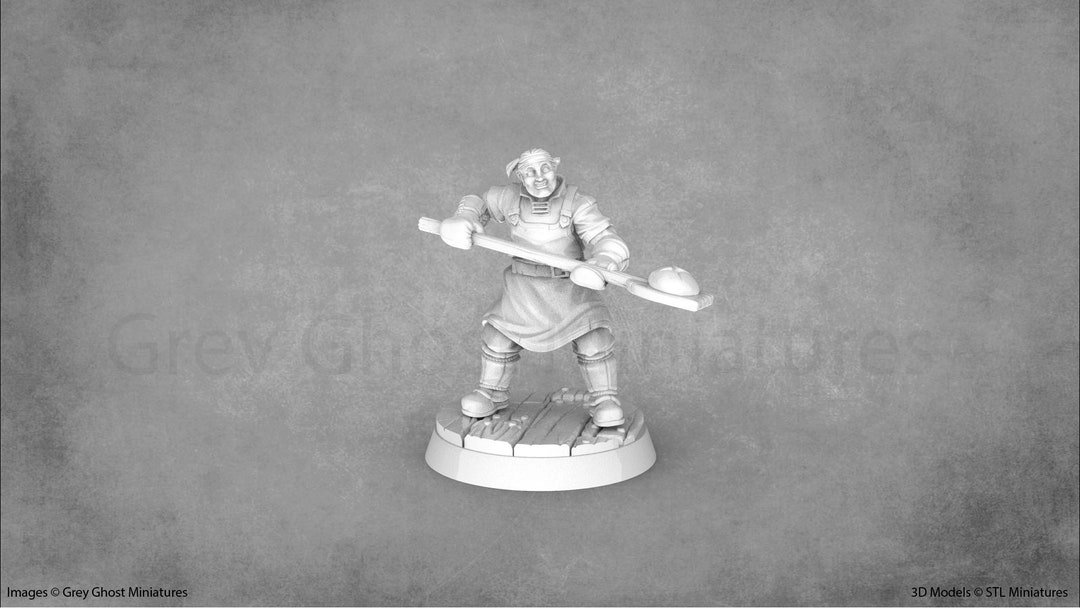 Awesome Bakery Shop Miniature Baker Miniatures Townsfolk Miniatures