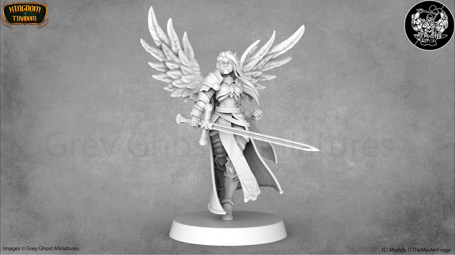 Aasimar Paladin Miniature Aasimar Miniature Paladin | Etsy