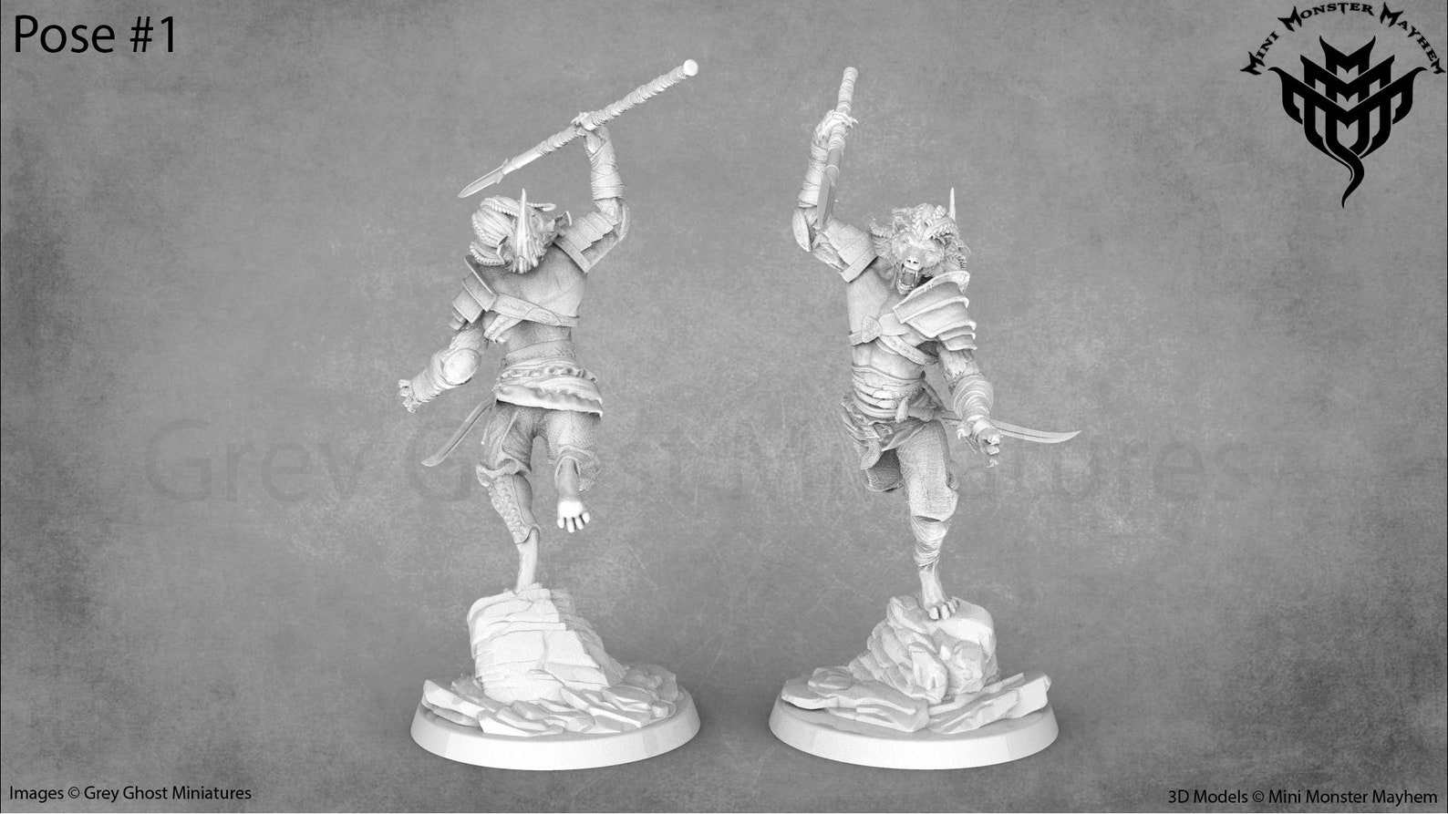 Fearsome Lion Warrior Miniatures Lion Miniatures Fighter