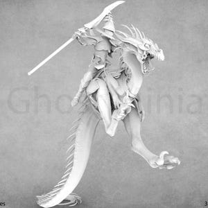 Medieval Dinosaur Knights | Rescale Miniatures