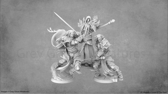 Detailed Wight Miniatures: 32mm/54mm/75mm Undead - Lord of the