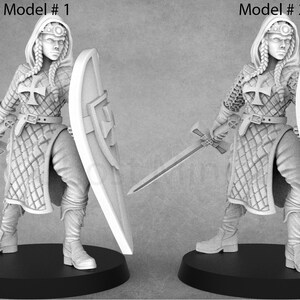 Fantasy Female Miniatures | Archers | Sorcerers | Warriors | Toydoy - Etsy