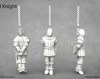 1363 28mm Hanging Hanged Figures Miniature: Grim Dungeon Scatter Terrain  main image 3