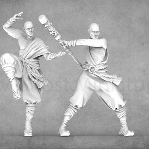 Resin Monk Miniatures | Grimoire Sculpt, 28-75mm Scale