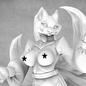 Adult | NSFW* | Foxfolk | Human Miniatures | Female Minis | Bite The Bullet