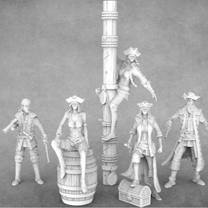 YAAAAAR!!!!!  Here be Pirates!  | Fantasy Pirate Miniatures | Epic Miniatures
