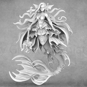 Fantasy Merfolk Miniatures | Ronin Arts Workshop