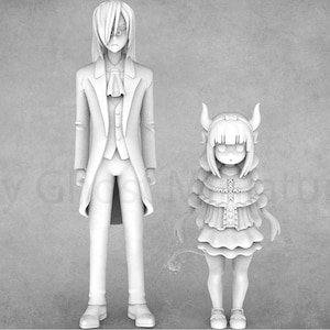 Japanese Manga Miniatures | RN Estudio