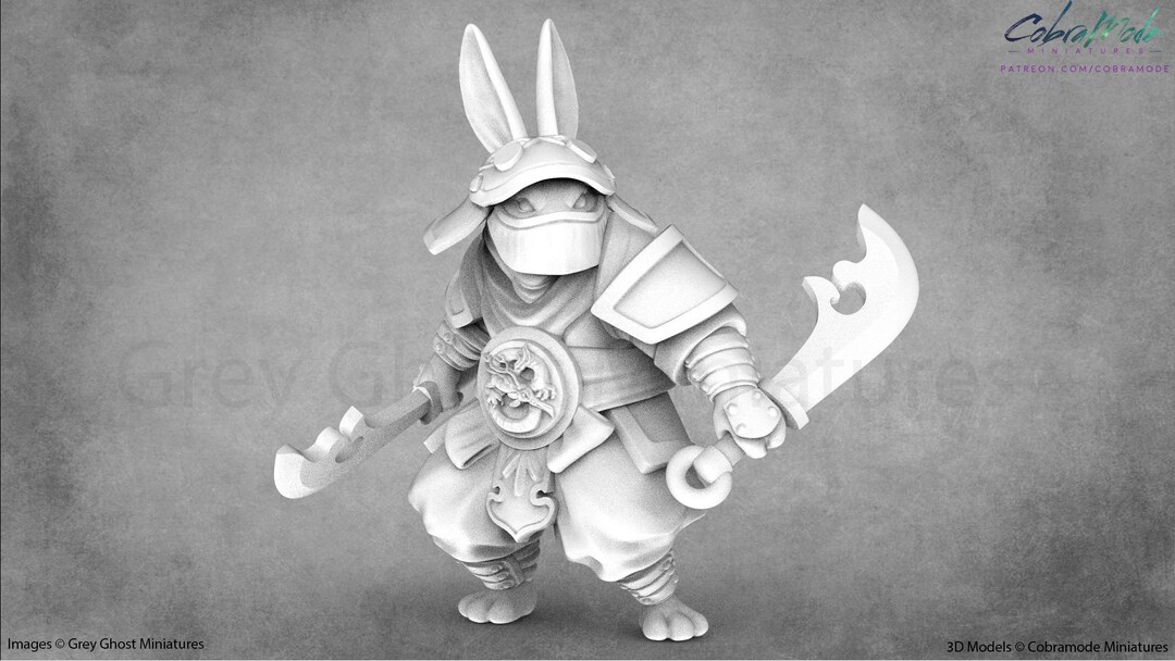 Rabbitfolk Miniatures | Cobramode - Etsy