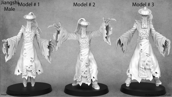 Jiangshi, Japanese Vampire | Geisha Miniature | Epic Miniatures - Etsy