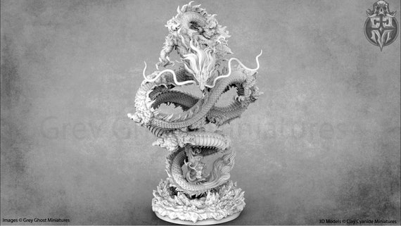 Quinlong the Azure Dragon | Legendary Chinese Dragon | Clay