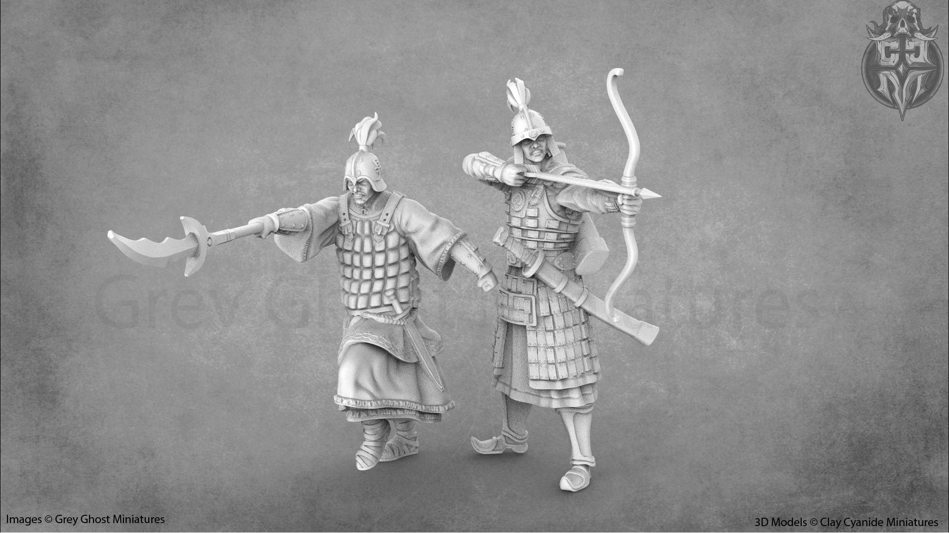 Miniaturas de resina de la dinastía Ming: Soldados, arqueros y lanceros (32  mm) - Etsy México, image size:1920x1080