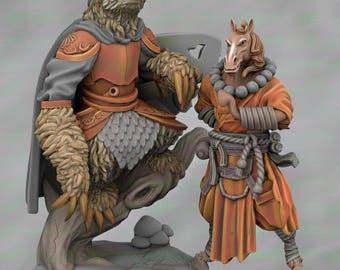 The Anthrion Ascendant | Animalfolk Miniatures | Epic Miniatures