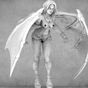 NSFW, ADULT* Scalia, Vampire Queen | Pinup Miniatures | Ronin Arts Workshop