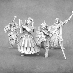 Forged Construct Miniatures | Warforged | Fiends of the Undercity Collection