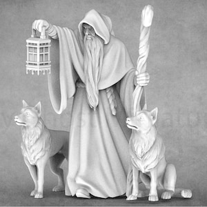Fantasy Hermit Miniatures | Great Grimoire
