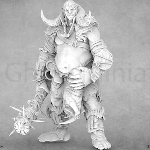 Resin Giant Miniature: 32mm/35mm Tabletop Game Figure