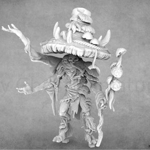 Myconids Miniatures | Fungusfolk Miniatures | Warrior | Shaman | Merchant | Fisherman | Dragon Trappers Lodge