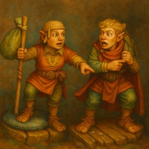Halfling Hotel Miniatures: 3D Printed Resin Model - STL Miniatures