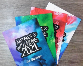 A5 Art Books - Art Tales of Mariana 2018-2021 (Signed)