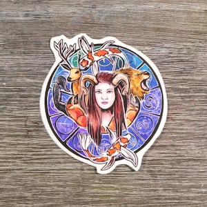 Sticker signe astrologique