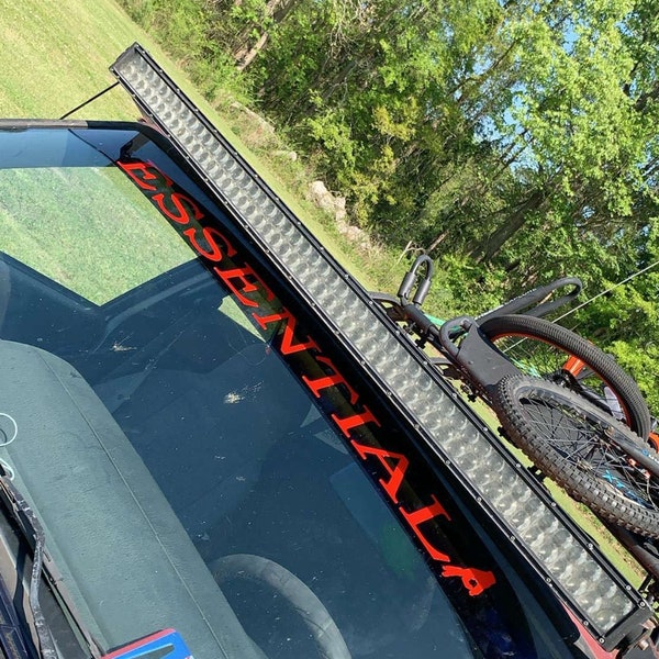 Custom Windshield Banner Etsy