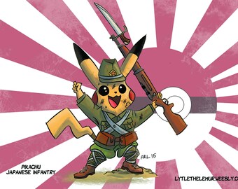 Pikachu de la Segunda Guerra Mundial
