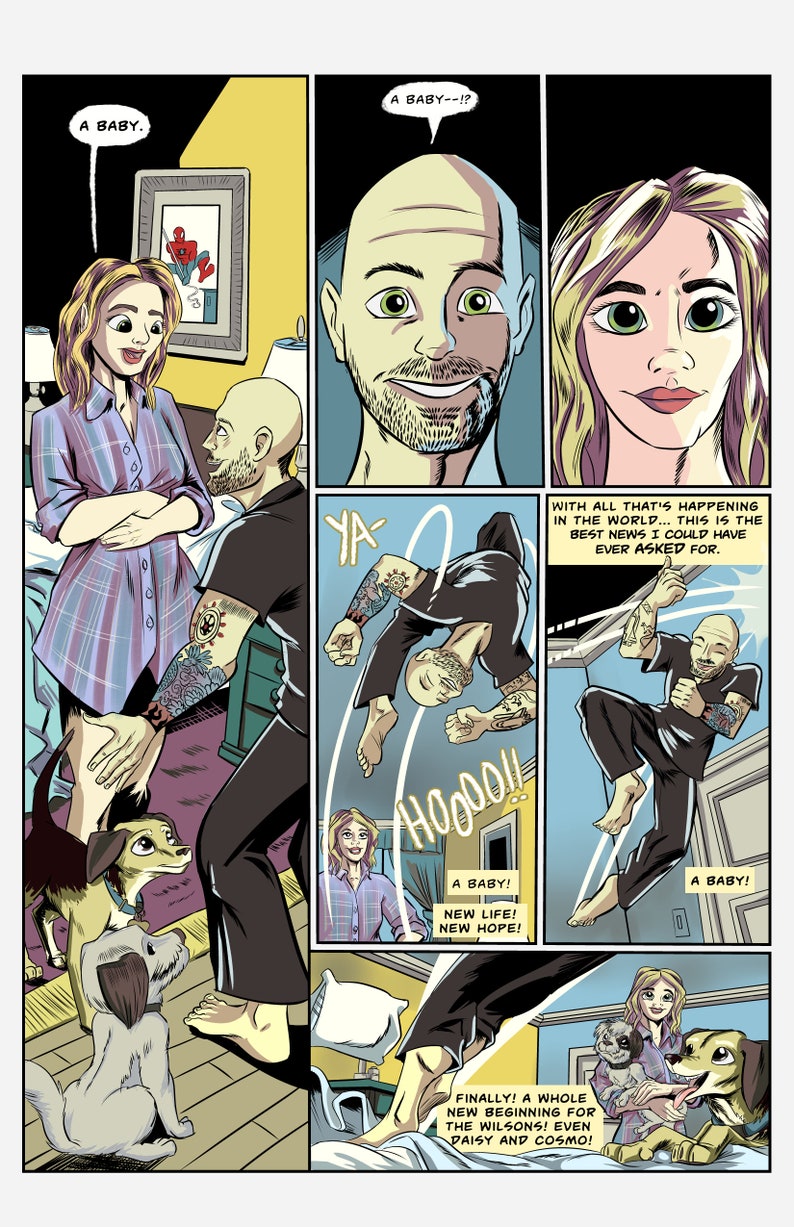 Custom Comic Commission - Etsy