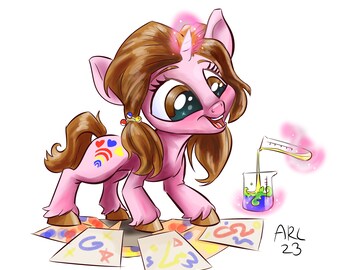 Comisión de color de un solo carácter