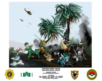 Evoluciones de Eevee en la Guerra de Vietnam