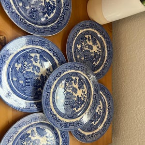 Rare Blue Willow - Etsy