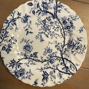 RARE VTG Johnson Bros “old Bradbury” Set of 12 Salad Plates - Etsy