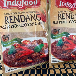 3 Pack Beef Rendang seasoning mix best seller