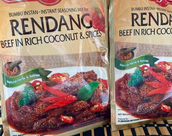 3 Pack Beef Rendang seasoning mix best seller