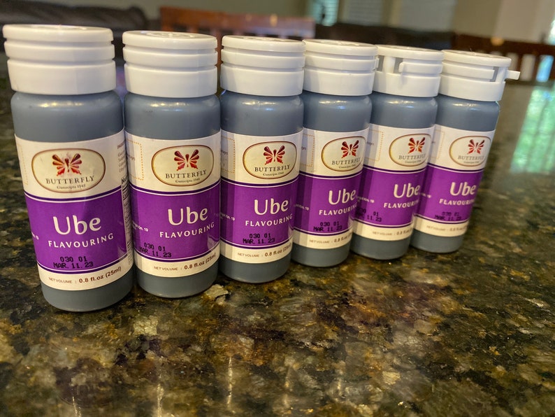 Ube Purple Yam Flavoring Extract by Butterfly Etsy Canada