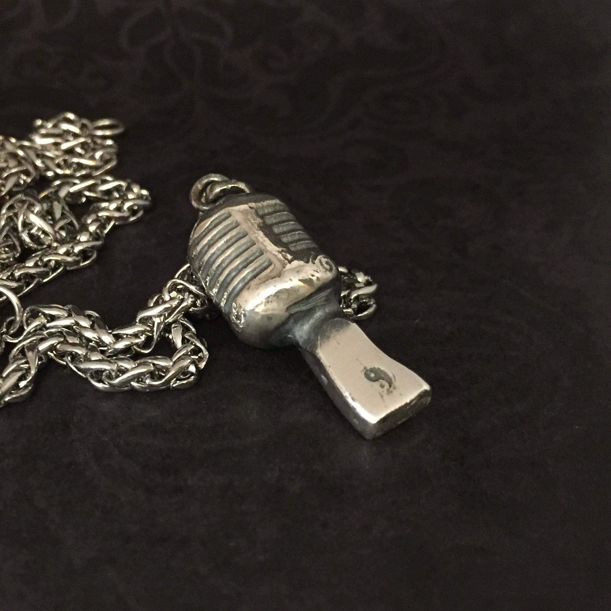 Collier microphone collier personnalisable collier en Etsy France