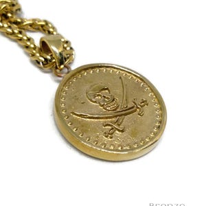 Handmade Pirate Skull Necklace: Bronze or Sterling Silver