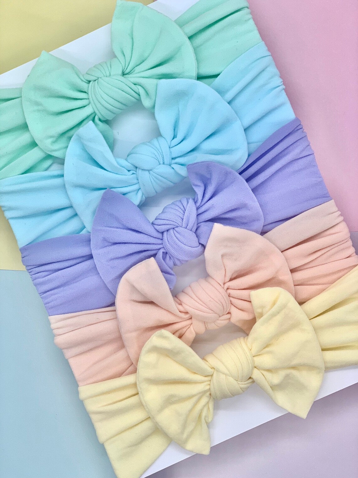 Lovely Pastel Colour Headbands for ALL AGES one size fits all Etsy