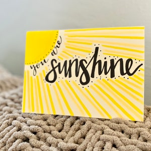 You Are Sunshine Card