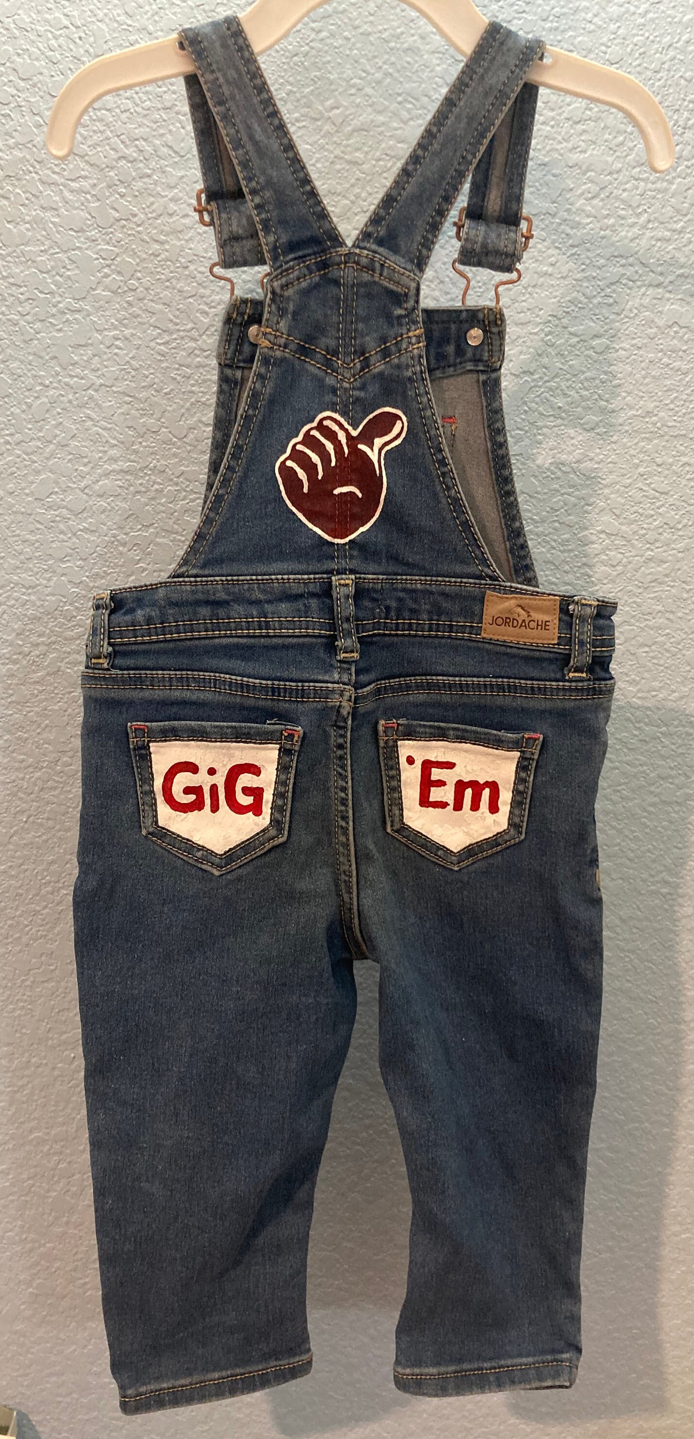 Aggie Spirit Overalls 2T Etsy