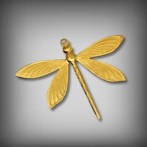 May include: A gold-colored metal dragonfly charm with intricate wing details.